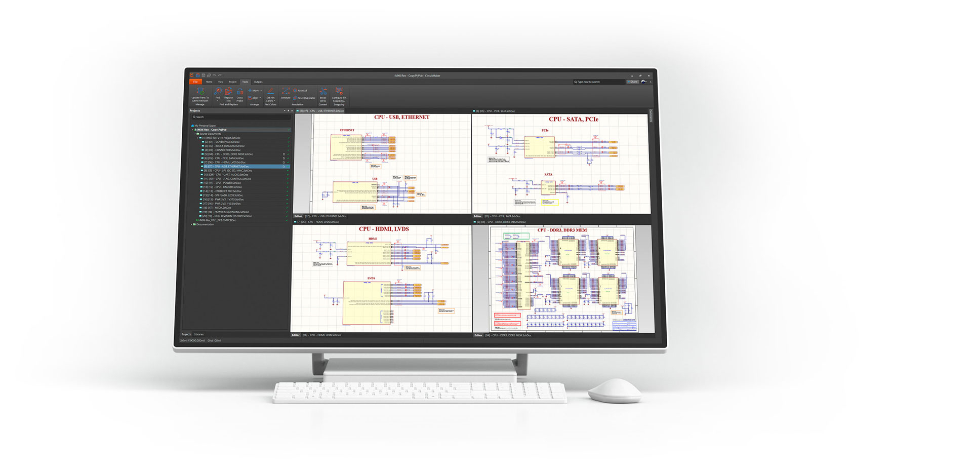 Multi-Sheet Schematic Editor hero